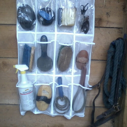 Get Organized with a Hanging Shoe Rack